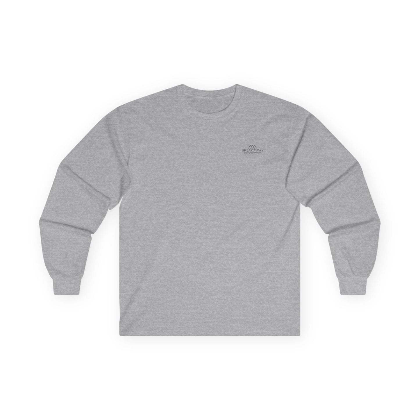 Nature-Inspired Unisex Long Sleeve Tee with "Breakaway" Design - Perfect for Outdoor Adventures and Casual Wear