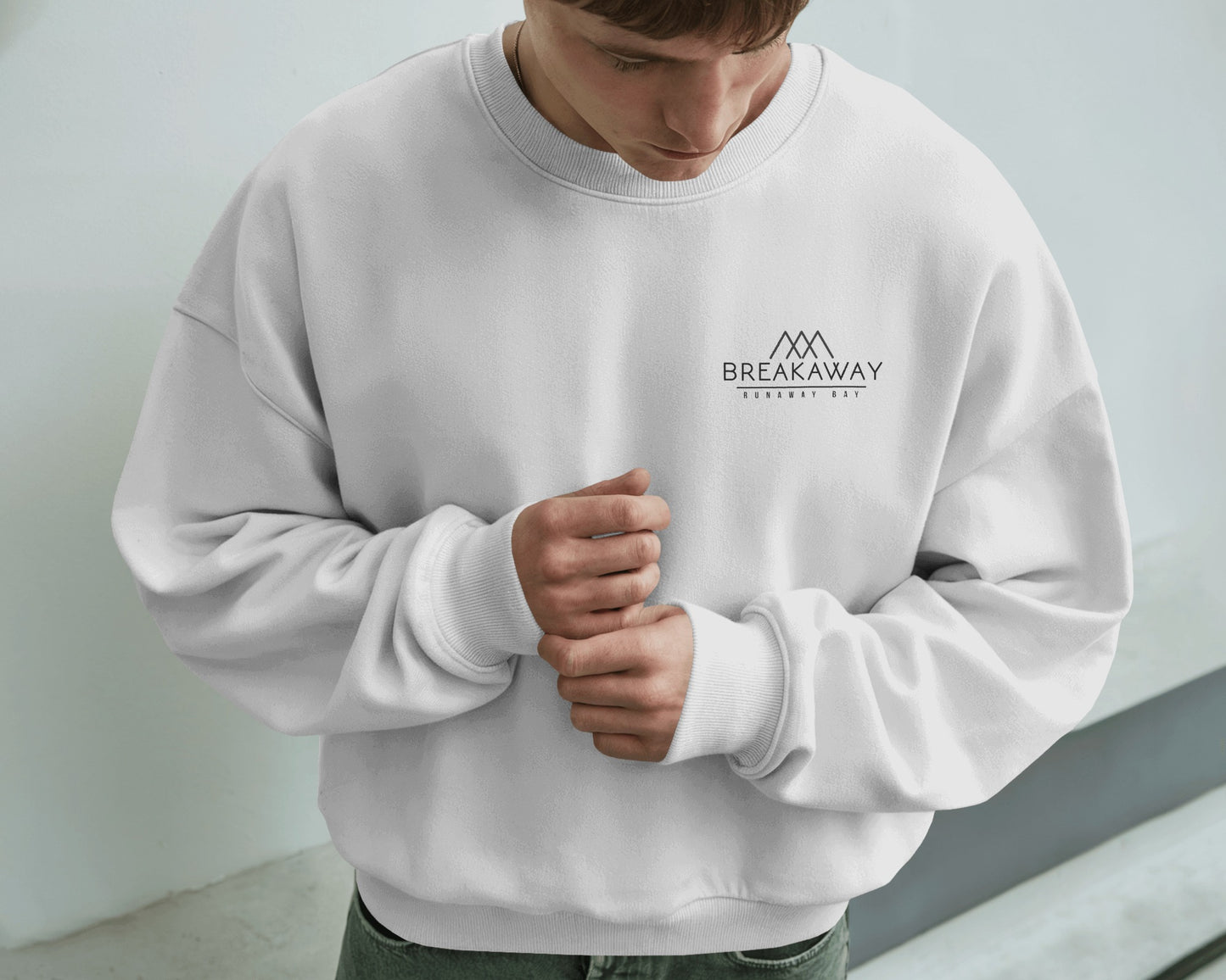 Nature-Inspired Unisex Long Sleeve Tee with "Breakaway" Design - Perfect for Outdoor Adventures and Casual Wear